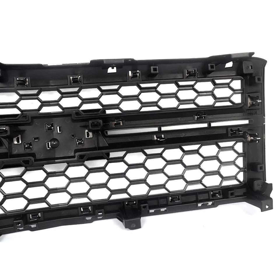 2014–2015 Chevrolet Silverado 1500 Front Upper Grille Grill Chrome | OEM Fit