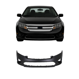 2010-2012 Ford Fusion Front Bumper Cover Fascia Primed FO1000650 | OEM Fit