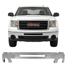 Load image into Gallery viewer, 2007–2013 GMC Sierra 1500 2500HD 3500HD Front Bumper Chrome Steel | OEM Fit