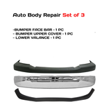 2003-2023 Chevrolet Express / GMC Savana 1500 2500 3500 4500 Front Bumper Chrome & Valance Kit  | OEM Fit