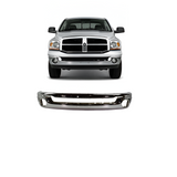 2002–2008 Dodge Ram 1500 / 2003–2009 Ram 2500 Front Bumper Chrome Steel | OEM Fit