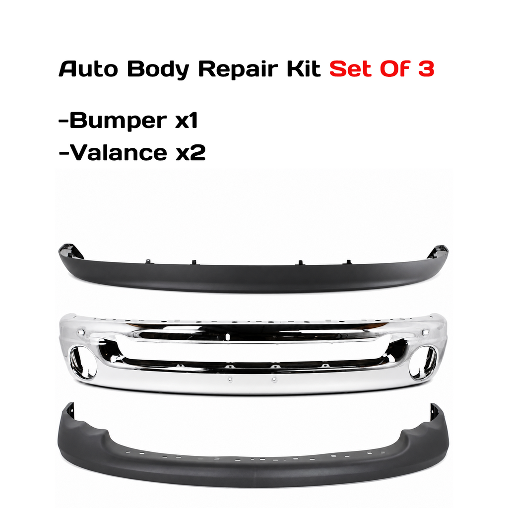 2003–2005 Dodge Ram 1500 / 2500 / 3500 Front Bumper Face Bar | OEM Fit