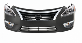 2013-2015 Nissan Altima Front Bumper Cover Primed & Headlight Assembly Kit | OEM Fit