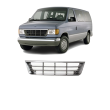 Load image into Gallery viewer, 1992-1996 Ford E-150/E-350 Econoline Grille Silver Plastic | OEM Fit