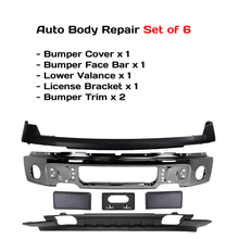Load image into Gallery viewer, 2009-2014 Ford F-150 Front Bumper Chrome Steel &amp; Bumper Cover Primed Kit | OEM Fit