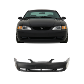 1994-1998 Ford Mustang Front Bumper Cover Primed | OEM Fit