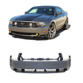 2010-2012 Ford Mustang Front Bumper Cover Primed | OEM Fit