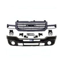 Load image into Gallery viewer, 2003-2007 GMC Sierra 1500 2500 HD &amp; 3500 Front Bumper Primed &amp; Fog Lights Kit | OEM Fit