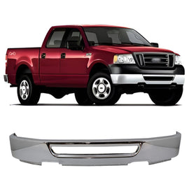 2006–2008 Ford F-150 Front Bumper Chrome Steel | OEM Fit