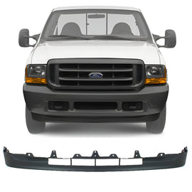 Front Lower Bumper Valance Panel Primed For 2001-2004 Ford F-250 Super Duty F-350 Super Duty | OEM Fit