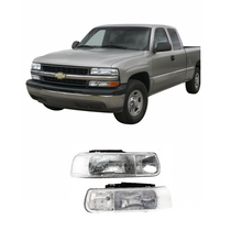 Load image into Gallery viewer, 1999–2002 Chevrolet Silverado 1500 Headlight Set Base / LS / LT / WT Halogen | OEM Fit