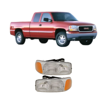 Load image into Gallery viewer, 1999–2006 GMC Sierra 1500 Headlight   | OEM Fit