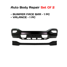 Load image into Gallery viewer, 2016-2018 GMC Sierra 1500 Front Bumper Primed &amp; Lower Valance Textured Kit | OEM Fit