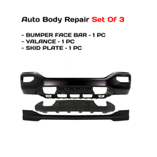 Load image into Gallery viewer, 2016-2018 GMC Sierra 1500 Front Bumper Paintable &amp; Valance Textured Kit | OEM Fit