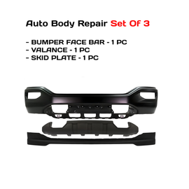 2016-2018 GMC Sierra 1500 Front Bumper Paintable & Valance Textured Kit | OEM Fit