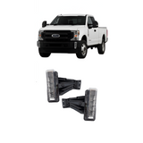 Ford F-450 Fog Light Set Left and Right Side Driving Lamps (Pair, Set of 2) | OEM Fit