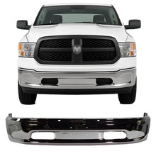 Load image into Gallery viewer, 2013–2023 Ram 1500 Ram 1500 Classic Front Bumper Chrome Steel | OEM Fit