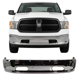 2013–2023 Ram 1500 Ram 1500 Classic Front Bumper Chrome Steel | OEM Fit