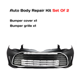 2016-2018 Toyota Avalon Front Bumper Cover Primed & Bumper Grille Chrome  | OEM Fit