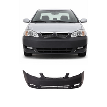 Load image into Gallery viewer, 2003–2004 Toyota Corolla Front Bumper Cover with Fog Light Holes | OEM Fit