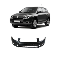 Load image into Gallery viewer, 2006–2008 Toyota RAV4 Front Bumper Cover w/ Fog Light Holes Plastic Primed | OEM Fit