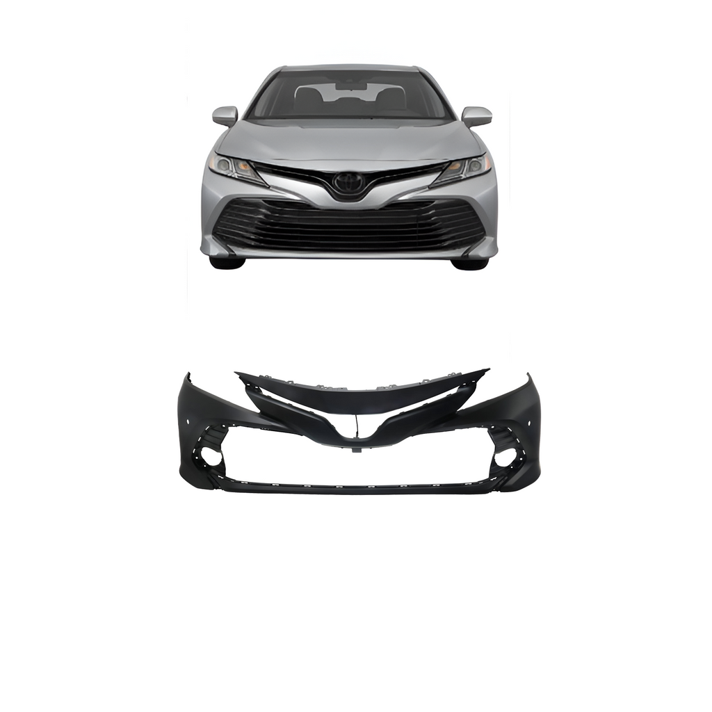 2018–2020 Toyota Camry Front Bumper Cover Primed | OEM Fit