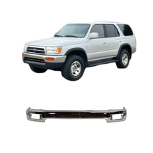 Load image into Gallery viewer, Front Bumper Face Bar For 1996-1998 Toyota 4Runner Base/SR5 Models Chrome Steel (1-Piece Set)