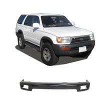 Load image into Gallery viewer, Front Bumper Face Bar For 1996-1998 Toyota 4Runner Black Steel w/ License Plate Provision (1-Piece Set)