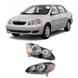 2004–2008 Toyota Corolla Headlight | OEM Fit