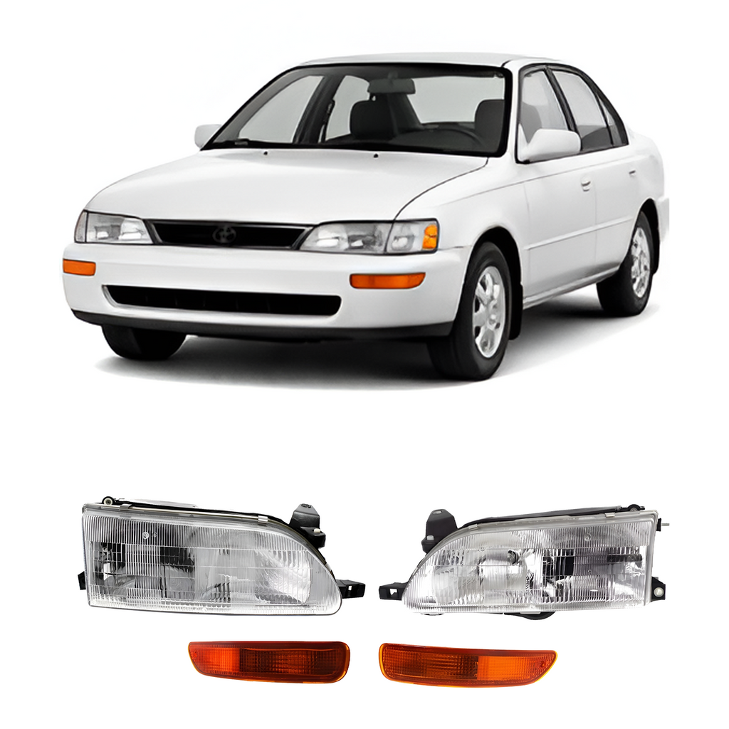 1993–1997 Toyota Corolla Headlight Kit | OEM Fit