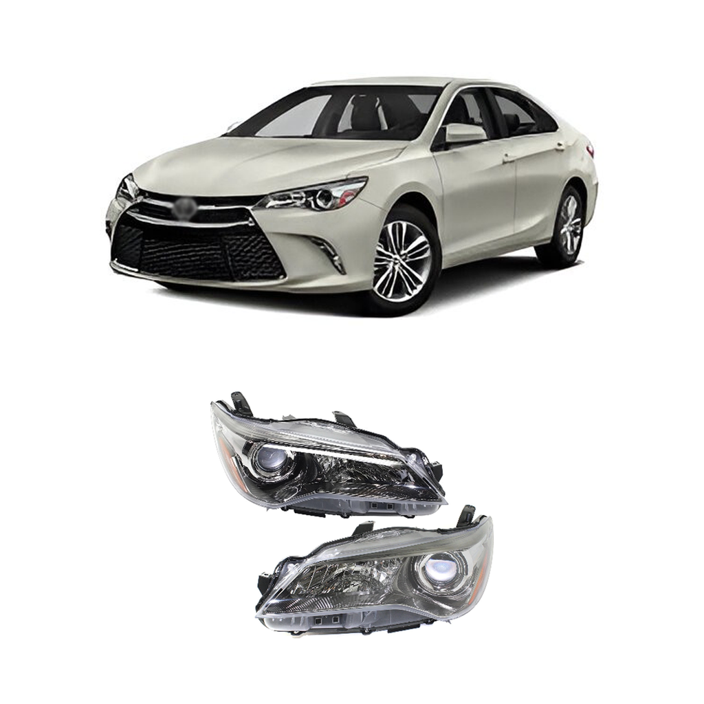 2015–2017 Toyota Camry SE/XSE/Special Edition Headlight Set Left & Right | OEM Fit