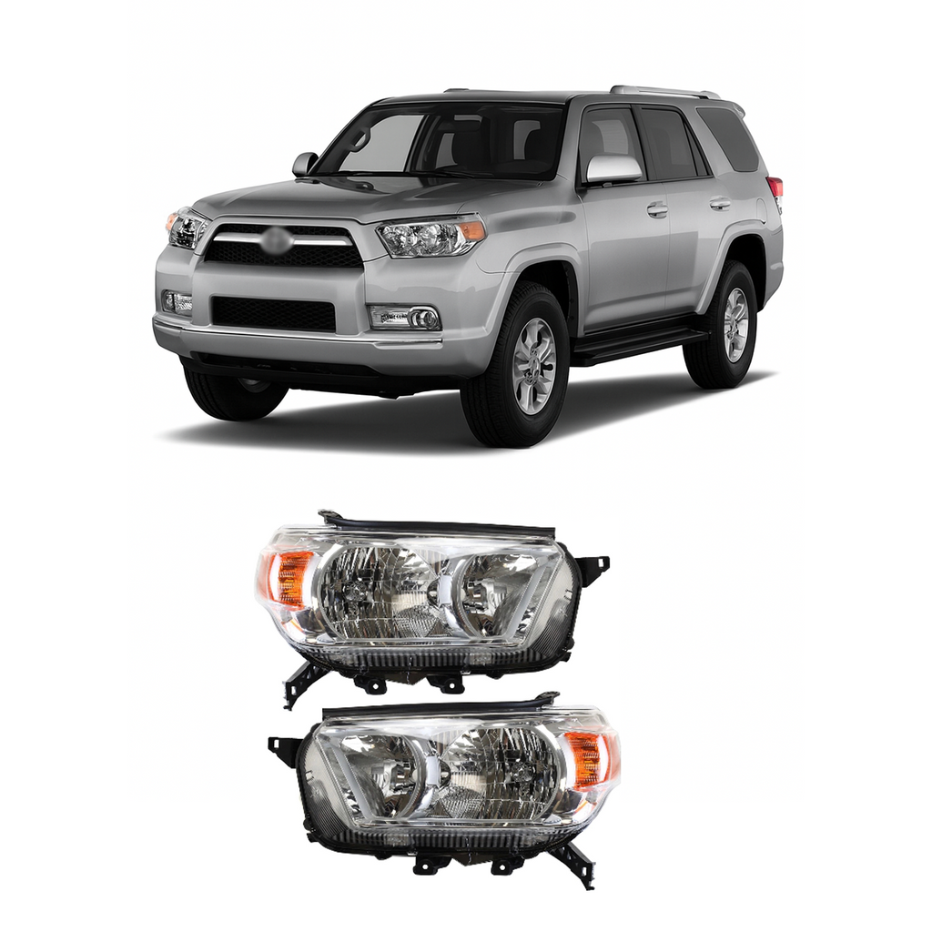 2010–2013 Toyota 4Runner Headlight Set Left and Right Side  | OEM Fit
