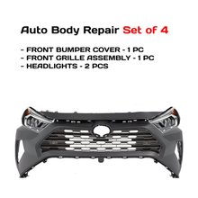 Load image into Gallery viewer, 2019-2021 Toyota RAV4 Front Bumper Cover Fascia Primed &amp; Grille Assembly Kit | OEM Fit