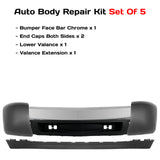 2007-2008 Chevrolet Silverado 1500 Front Bumper Chrome & Valance Kit | OEM Fit
