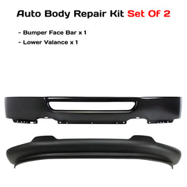 2006-2008 Ford F-150 Truck Front Bumper Paintable & Valance Textured Kit | OEM Fit