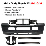Kit Replacement 2005–2007 Ford F-250 & F-350 Super Duty Front Bumper Steel & Brackets Kit, OEM Fit