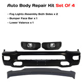 2019-2024 Ram 1500 Front Bumper Face Bar Primed & Fog Lights Assembly Kit | OEM Fit