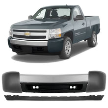 Load image into Gallery viewer, 2007-2008 Chevrolet Silverado 1500 Front Bumper Chrome &amp; Valance Kit | OEM Fit