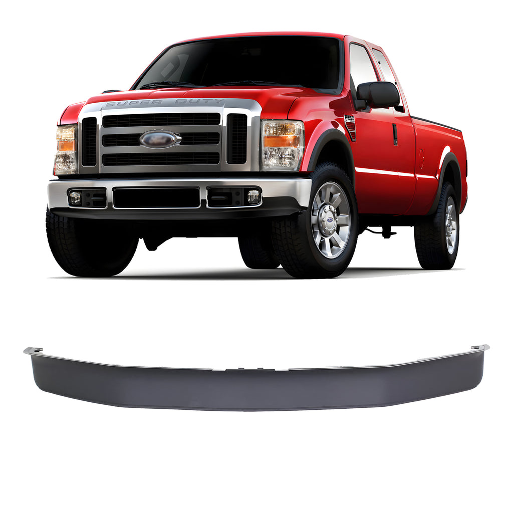 Front Lower Valance Textured Plastic For 2008-2010 Ford F-250 Super Duty F-350 Super Duty