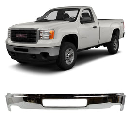 2011–2014 GMC Sierra 2500HD 3500HD Front Bumper Chrome Steel Kit | OEM Fit