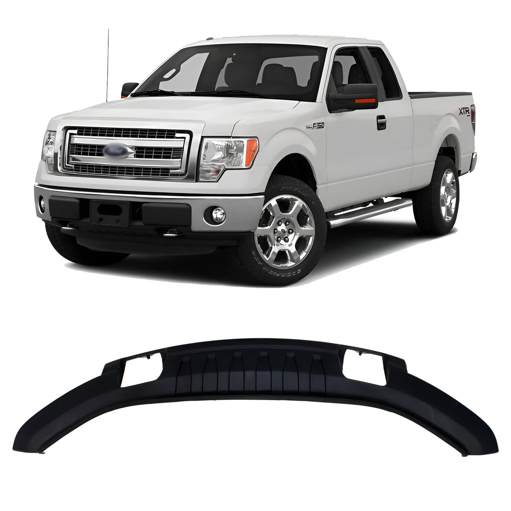 Front Lower Valance Textured Plastic For 2009-2014 Ford F-150