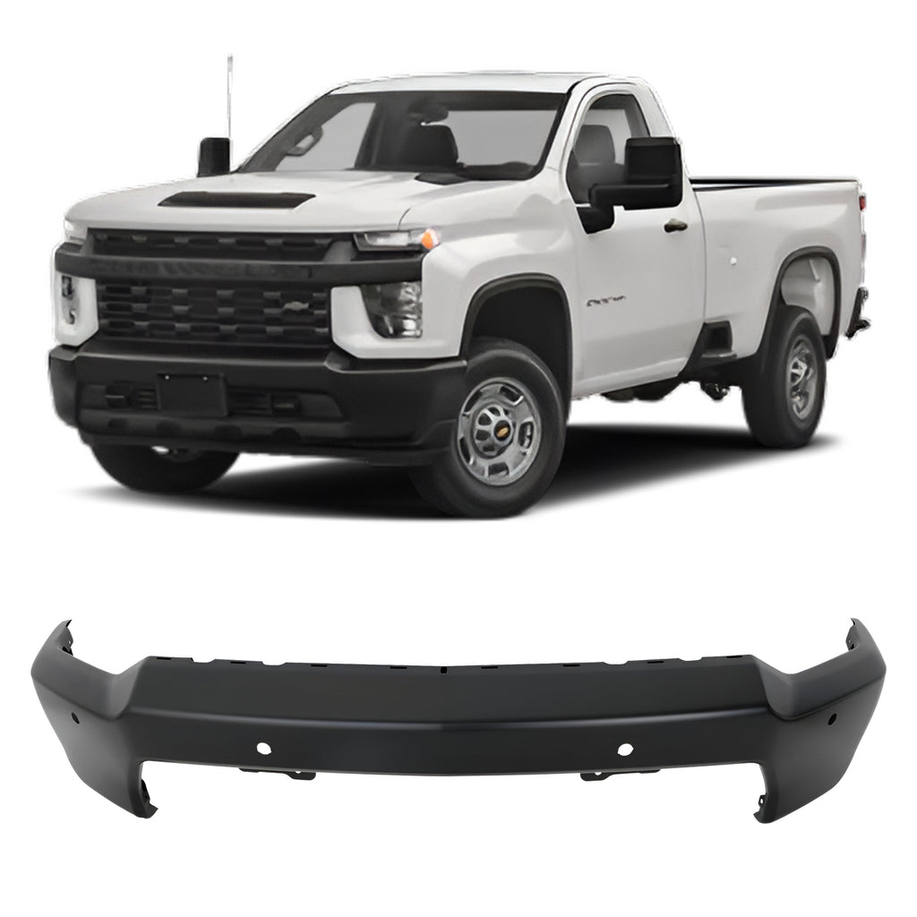 2020-2023 Chevrolet Silverado 2500HD 3500HD Front Bumper Primed Steel | OEM Fit