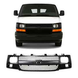 Front Grille Assembly 2003–2023 Chevrolet Express 1500 2500 3500 4500 | OEM Fit