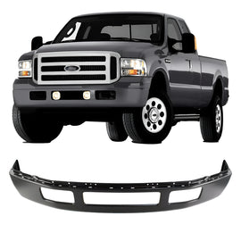 Front Bumper Primed Steel 2005-2007 Ford F-250 Super Duty