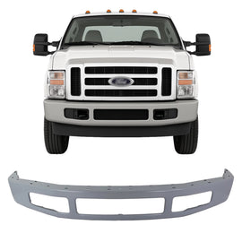 2008-2010 Ford F-250 Super Duty F-350 Super Duty Front Bumper Primed Steel | OEM Fit