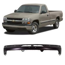Load image into Gallery viewer, Front Bumper Prime Steel 1999-2002 Chevrolet Silverado 1500 2000-2006 Tahoe