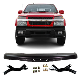 2004-2012 Chevrolet Colorado GMC Canyon Front Bumper Primed Steel | OEM Fit