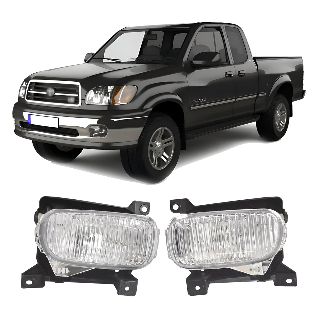 Front Fog Lights W/ Bulbs For 2000-2006 Toyota Tundra