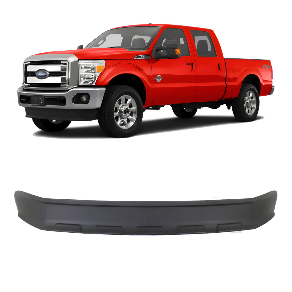 Front Lower Valance textured Plastic For 2011-2016 Ford F-250 Super Duty and 350