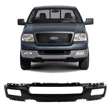 Load image into Gallery viewer, Front Bumper Black Steel 2004-2006 Ford F-150